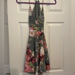 WINDSOR floral dress with lace in the back! Only worn for graduation